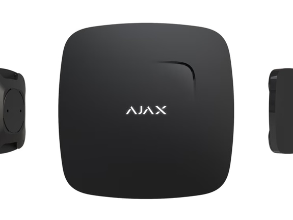 <h3><span style="color: windowtext;"><strong class="font-bold">Ajax FireProtect dūmų ir temperatūros jutiklis su sirena</strong></span></h3><p></p><p>Ajax FireProtect Jeweller – tai belaidis gaisro detektorius su integruota sirena, skirtas aptikti dūmus ir staigų temperatūros padidėjimą patalpose. Įrenginys veikia 24/7 ir akimirksniu perspėja apie pavojų tiek garsiniu signalu, tiek per mobiliąją programėlę.</p><p>Detektorius gali veikti ir autonomiškai, net be centrinio įrenginio.</p><p><button class="btn btn-secondary" onclick="window.location.href="/ajax-fireprotect-dumu-ir-temperaturos-jutiklis-su-sirena"">Plačiau</button></p>
