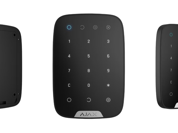 <h3><strong class="font-bold">Ajax Keypad LED valdymo klaviatūra J/B</strong></h3><p></p><p>Ajax KeyPad Jeweller – tai patogi belaidė klaviatūra, skirta apsaugos sistemos valdymui naudojant kodus. Ji leidžia greitai įjungti ar išjungti apsaugą, aktyvuoti naktinį režimą bei siųsti tylų aliarmo signalą.</p><p>Puikus sprendimas montuoti prie įėjimo – patogiam kasdieniam naudojimui be telefono.</p><p><button class="btn btn-secondary" onclick="window.location.href="/ajax-keypad-led-valdymo-klaviatura-jb"">Plačiau</button> </p>